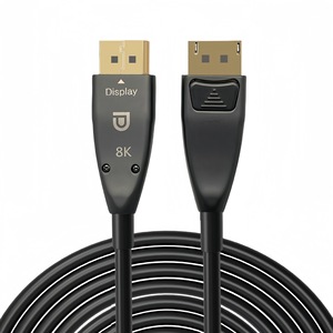 كابل الألياف الضوئية عالي السرعة <span class=keywords><strong>AOC</strong></span> DP إلى DP يدعم HBR3 DSC من من من نوع HDR10 Gbps 8K 4K Displayport للسماعات - Product Image 2