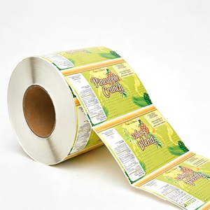 PET Heat Shrink Sleeve <strong>Label</strong> <strong>Printing</strong> for <strong>Plastic</strong> Water <strong>Bottle</strong> Juice Beverage Packaging - Product Image 4