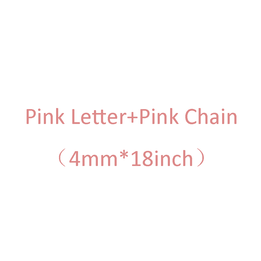 Rosa + 4 mm * 18 pollici