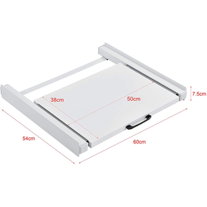 Kit d'empilage pour lave-linge et sèche-linge 2026, vente directe usine, support de rangement pour lave-linge, connecteur coulissant pour sèche-linge - Product Image 1