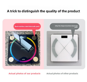 Thông Minh Cơ Thể Chất Béo Quy Mô Quy Mô Phòng Tắm Bioelectrical Trở Kháng Phân Tích 13 Cơ Thể Số Đo Điện Tử Thông Minh Quy Mô - Product Image 3