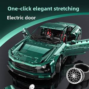 Coche Deportivo Eléctrico Goolrc 10662 Martin, Bloques de Construcción de Gran Dificultad para Armar en Interiores, Modelo de Juguete - Product Image 3