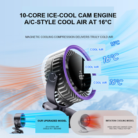 Nouveau ventilateur à pince 2026, vent puissant, super silencieux, rechargeable par USB, grande capacité, idéal pour dortoirs d'étudiants et utilisation au lit