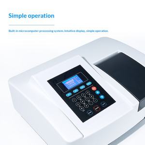 Labshark 고정밀 분광 광도계 실험실 데스크탑 <span class=keywords><strong>UV</strong></span> 가시 디지털 디스플레이 스펙트럼 분석기 721/722N 1 년 - Product Image 1