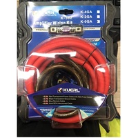 0GA cuivre plaqué aluminium fil noyau amplificateur audio câble voiture amplificateur audio set line