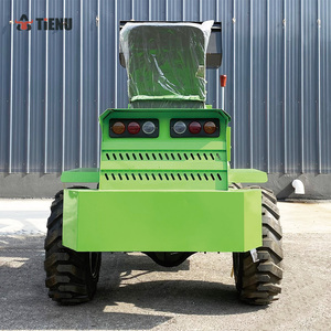 Fabbrica diretta CE certificata 650kg 800kg piccola elettrica Micro compatta Mini agricoltura caricatore a ruote con accessori secchio - Product Image 5