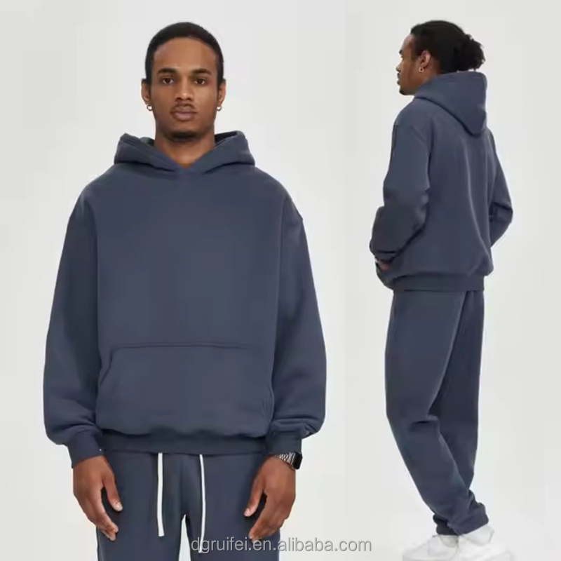 Cotton Custom Blank Tracksuit