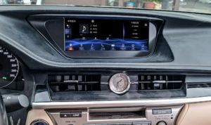 Système de navigation pour tableau de bord Android Auto CarPlay avec écran tactile IPS de 10,25 pouces pour Lexus ES 2013-2017, avec caméra de recul intégrée - Product Image 2