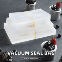 Grand sac en plastique transparent scellable en nylon PE pour cuisson à haute température, aliments surgelés, emballage sous vide - Plusieurs tailles, pour chewing-gum
