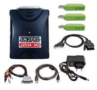 Programador de ECU Sm2 Pro J2534 V2.21 35 VCI Flash 67 en 1 PCM Bench para Herramienta de Diagnóstico con 1 Año de Garantía Enchufe Estadounidense