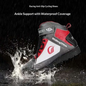 <span class=keywords><strong>Scarpe</strong></span> da Ciclismo Impermeabili e Resistenti per Moto, Mountain Bike e Strada, Stivali Protettivi Antiscivolo per Fuoristrada - Product Image 3