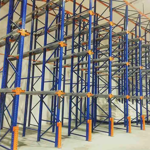 Scaffalature Drive-<span class=keywords><strong>in</strong></span> <span class=keywords><strong>in</strong></span> <span class=keywords><strong>Acciaio</strong></span> Resistente con Ripiani Regolabili e Rinforzati per Stoccaggio Industriale - Product Image 1