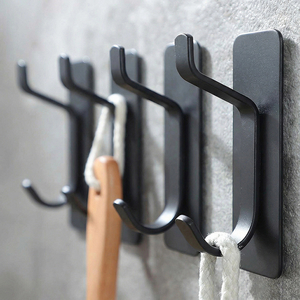 <span class=keywords><strong>Crochet</strong></span> mural auto-adhésif en acier inoxydable, sans perçage, pour serviettes et peignoirs, idéal pour salle de bain et <span class=keywords><strong>cuisine</strong></span> - Vente chaude - Product Image 2