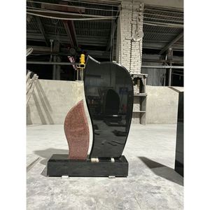 Monument funéraire en granit de haute qualité, granit noir et monuments aux couleurs assorties rouge, <span class=keywords><strong>pierre</strong></span> <span class=keywords><strong>tombale</strong></span> économique pour cimetière et commémoration - Product Image 5