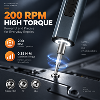 Dropshipping: Kit de Tournevis Électrique Sans Fil Rechargeable 12 en 1 avec Port Type-C, Lumière LED, Qualité Bricolage et Alimentation par Batterie
