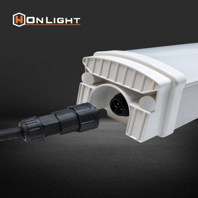 40W & 60W High Lumen LED Batten Light Fixture Heat Resistant & IP65 Rated for High Ceilings 5000lm Led Light Fittings