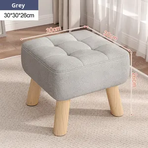 <span class=keywords><strong>Petit</strong></span> coussin doux simple tabouret à usage domestique pour salon canapé Table basse entrée chaussure changeant <span class=keywords><strong>banc</strong></span> bas assis - Product Image 6