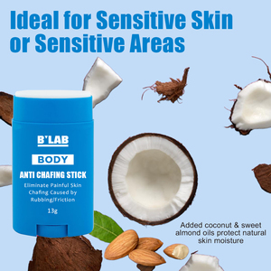 Aceite de coco de marca blanca OEM/ODM, bálsamo antirozaduras, cuidado corporal, crema para pies, a prueba de sudor, palo interior para muslos - Product Image 2