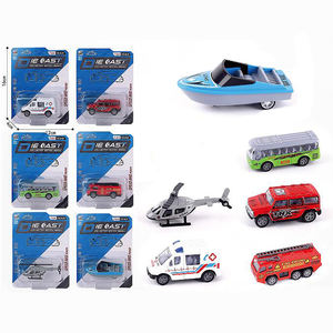 Nouveau et populaire 1:<span class=keywords><strong>64</strong></span> ensemble de modèles de traction en alliage, modèle de voiture jouet moulé sous pression d'<span class=keywords><strong>ambulance</strong></span> d'ingénierie de feu - Product Image 5