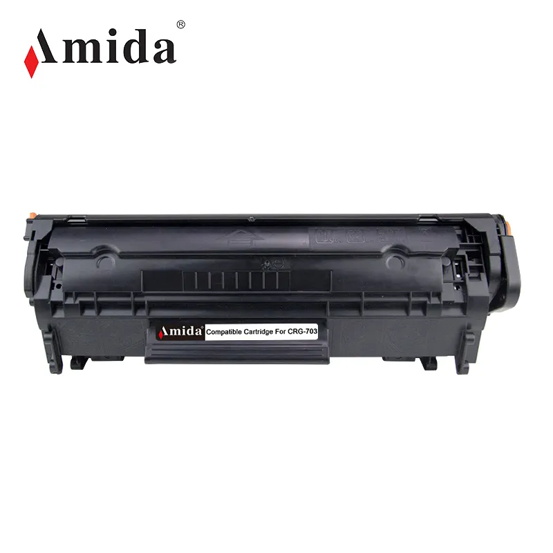 Amida Toner Q2612A CRG-303 CRG-103 CRG-703 Cartridge kompatibel untuk HP Canon Printer Toner Cartridge IJ