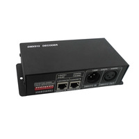 Décodeur DMX à 3 canaux, télécommande DMX 512 à intensité variable pour éclairage de scène