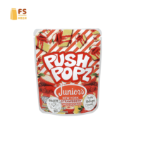 Sachets plats anti-odeur personnalisables imprimables pour bonbons, biscuits, snacks, aliments, sacs refermables en Mylar pour lait avec boîte