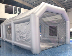 Pièce de voiture <span class=keywords><strong>gonflable</strong></span> portative de <span class=keywords><strong>peinture</strong></span> de cabine de jet de tente mobile <span class=keywords><strong>gonflable</strong></span> pour le nettoyage - Product Image 1
