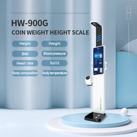 En stock, nouveau modèle, machine d'analyse corporelle haute sensibilité avec imprimante thermique pour un rapport professionnel immédiat