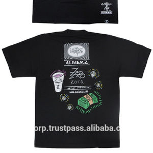 เสื้อยืดผ้าคอตตอนถักลายพิมพ์โลโก้ตามสั่งเสื้อยืดผ้าโพลีเอสเตอร์/ ผ้าฝ้ายปรับแต่ง100% ได้ตามต้องการ - Product Image 3