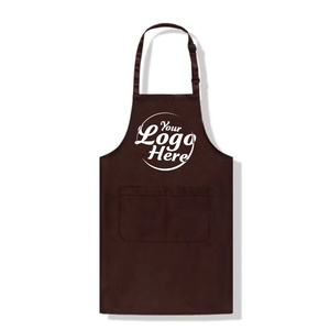 OEM Customized <b>Waterproof</b> Sleeveless Work <b>Apron</b> Reusable Waiter Uniform with Adjustable Buckle Catering <b>Apron</b> - Product Image 1