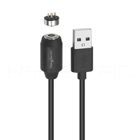 Cable de Carga Magnético HYTEPRO M545 con 2 Pines Pogo, 6A 5 a 24V USB A para Dispositivos Portátiles, Médicos, IoT y Hogar Inteligente