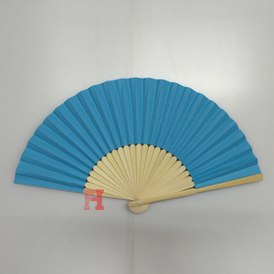 Tradicional <span class=keywords><strong>fiesta</strong></span> lindo llano barato de Color de papel de ventilador de mano - Product Image 3