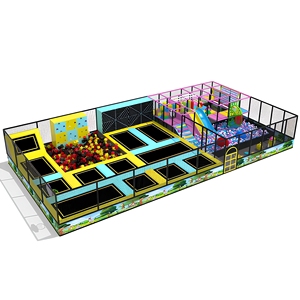 <span class=keywords><strong>Parc</strong></span> de trampolines intérieur commercial sur mesure avec aire de jeux souple, centre de jeux pour enfants, solution clé en main - Product Image 1