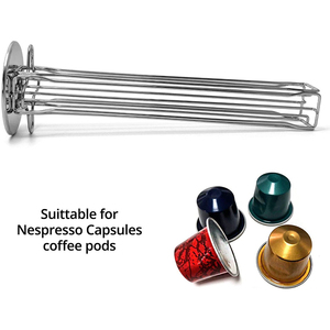 Hotean support <span class=keywords><strong>Nespresso</strong></span> Vertuo dosettes de café porte-<span class=keywords><strong>capsule</strong></span> organisateur de station de café avec utilisation en métal bureau à domicile Logo personnalisé - Product Image 5