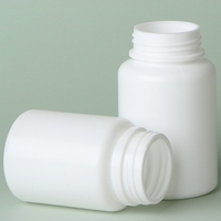 Récipient de médecine HDPE blanc 15ml 50ml Capsule à bouchon à vis de bouteille de pilule inférieure 100ml 150ml 60ml 100ml Emballage liquide PP