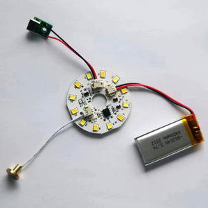 Kit de circuit de commande DIY pour cadre photo LED USB <span class=keywords><strong>5V</strong></span> trois couleurs, veilleuse à intensité tactile, blanc chaud, pour décoration de bureau artisanale - Product Image 1