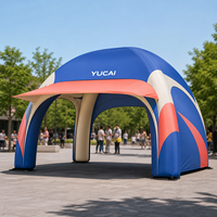 Dôme de Glamping Gonflable Scellé Personnalisé Haut de Gamme pour Événements et Camping – Auvent Extérieur Durable en Oxford 400D avec