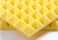 Paneles Acústicos de Espuma de PU de Alta Densidad - Láminas de Esponja Absorbentes de Sonido Ignífugas para Reducción de Ruido en Paredes de Estudios y Cines en Casa