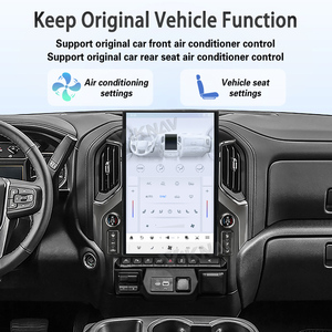 <span class=keywords><strong>Autoradio</strong></span> tactile 17,2 pouces pour Chevrolet Silverado GMC SIERRA 2019-2023, Android Auto, GPS, navigation, CarPlay sans fil - Product Image 6