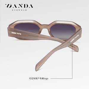 แว่นกันแดดทรงสี่เหลี่ยม Danda Irregular รุ่น S26122 UV400 สำหรับผู้ชาย แฟชั่นสำหรับกิจกรรมกลางแจ้ง - Product Image 1