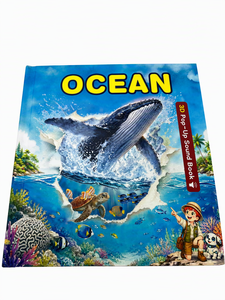 Libro Cartonato Educativo 3D Personalizzato con Suoni e Copertina Rigida per Bambini 2-4 Anni in Inglese, Alimentato a Batteria - Product Image 2