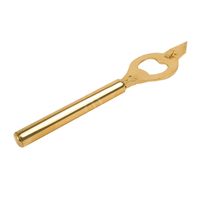 Outils de barre Magnétique Facile Ouvre-bouteille de Bière Rond En Acier Inoxydable Argenté Poignée Ouvre-bière