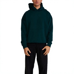 High Quality <b>Men's</b> Custom Logo <b>Oversized</b> No Strings <b>Fleece</b> <b>Hoodie</b> Heavyweight Pullover Cotton Hoodies for <b>Men</b> - Product Image 1
