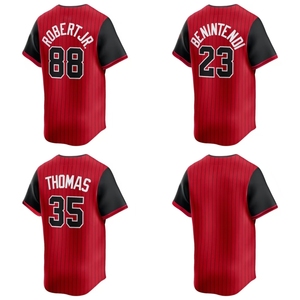 Venta al por mayor Chicago 88 Luis Robert Jr. 23 <span class=keywords><strong>Andrew</strong></span> Benintendi béisbol Jersey bordado Softball desgaste uniforme de béisbol - Product Image 1
