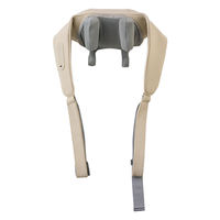 Masajeador Eléctrico Inalámbrico Shiatsu para Aliviar el Dolor, Masajeador de Espalda, Cuello y Hombros, Relajador Cervical