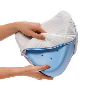 Coussin de <span class=keywords><strong>voyage</strong></span> compact pliable en mousse à mémoire de forme pour les jambes, <span class=keywords><strong>avec</strong></span> poignée de transport, idéal pour les vols en avion <span class=keywords><strong>et</strong></span> les longs trajets - Product Image 3