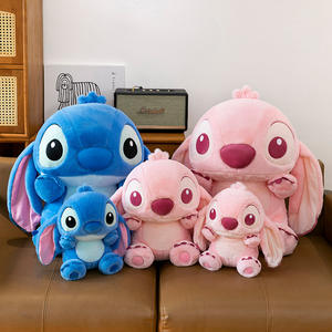 ตุ๊กตาสติทช์สีฟ้าชมพู ขายดี ของเล่นเด็ก ของขวัญ ตุ๊กตาสำหรับเครื่องคีบตุ๊กตา ตุ๊กตาสติทช์นุ่มนิ่ม สำหรับเด็กชายและเด็กหญิง - Product Image 2