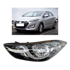 Piezas de automóviles Sistema de iluminación automática Lámpara de cabeza para <span class=keywords><strong>Hundai</strong></span> <span class=keywords><strong>I30</strong></span> 2012 2013 2014 Faros delanteros 92101-A5000 - Product Image 1