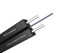 Kabel Drop Fiber Unionfiber 2 Core Dengan FRP Dan Messenger, Kabel Drop FTTH 1 Core G657a1lszh 1000m