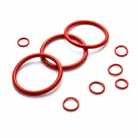 Joint torique en silicone 3,55 mm de section transversale, ID 17-252 mm, en caoutchouc VMQ, dureté 50-70 Shore A, grandes tailles métriques